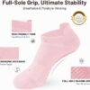 7 Pairs Pilates Socks with Grips for Women- Grip Socks Yoga Socks for Yoga,Pilates, Ballet & Barre,Non Slip,Ideal gifts