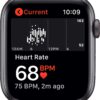 Apple Watch SE (GPS, 40mm) - Space Gray Aluminum Case with Black Sport Band (Renewed)