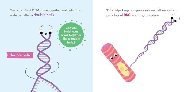 Baby Biochemist: DNA: Discover the Amazing Science Behind Your Body's Molecular Instructions! (Human Body Books, Science Gifts, Medical Books for Kids) (Baby University)