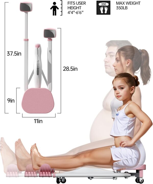 Split Machine, Leg Stretcher Machine to Improve Flexibility and Quality of Stretching, Equipment Suitable for Ballet, Cheerleading Dance, Gymnastics and Other Sports