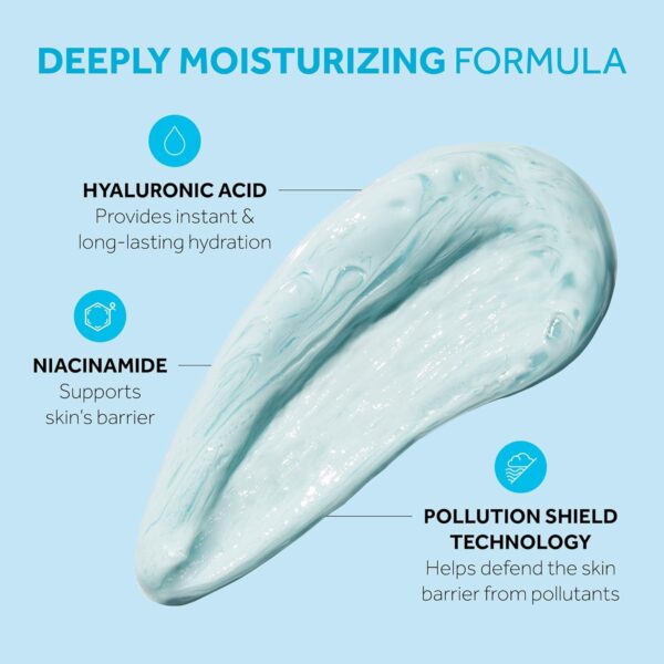 71dSio0gGFL._SL1500_.jpg No7 HydraLuminous+ Hydrating Dual Phase Face Mask - Hyaluronic Acid Overnight Face Mask with Vitamin B3 Niacinamide for Skin Barrier Repair & Radiant-Looking Skin (3.5 Fl Oz)