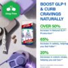 GLP1 Elevate™ - GLP-1 Booster Supplement | Curb Cravings & Support Metabolic Health | Increase Natural Production with Clinically Studied Ingredients | 30 Servings