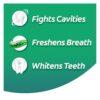 Colgate Max Fresh Whitening Toothpaste with Mini Strips, Clean Mint Toothpaste for Bad Breath, Helps Fight Cavities, Whitens Teeth, and Freshens Breath, 6.3 Ounce (Pack of 4)