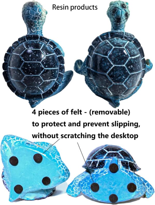 Turtle Figurines Home Decor Yoga Skeleton Meditation Accessories Resin Statue Sea Turtle Gifts for Women Bathroom Ocean Beach Theme Decor Zen Buddha Animal Sculptures Room Table Decorations