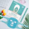 ZNÖCUETÖD Cold Face Eye Mask Ice Pack Reduce Face Puff, Dark Circles, Gel Beads Hot Heat Cold Compress Pack, Face SPA for Woman Sleeping, Pressure, Headaches, Skin Care, Post Laser Care[Blue]