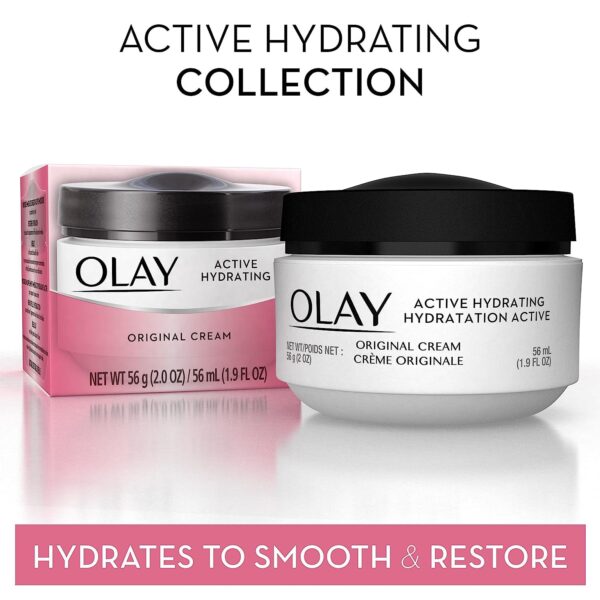 71dz3QvKd-L._SL1500_.jpg Olay Active Hydrating Cream Face Moisturizer, 1.9 fl oz