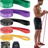 Resistance Bands, Pull Up Exercise Bands, Workout Bands for Fitness Training, Body Stretching, Physical Therapy, Muscle Training