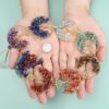 Top Plaza 7 Chakra Stones Healing Crystals Life Tree Wall Hanging Ornament Decoration for Good Luck Reiki Yoga Meditation Protection Mothers Day Mom Gifts