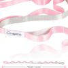 Stretching Strap Yoga Strap for Physical Therapy,10 Loops Yoga Straps for Stretching,Non-Elastic Stretch Strap for Pilates, Flexibility, Exercise, Stretch Band Women Men