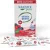 Slimquick Pure 3x Extra Strength Mixed Berry Drink Mix for Women to Help Achieve Weight Goals, Helps Metabolism, Keeps Full for Longer with Green Tea, Caffeine, Chaste Tree, Rhodiola Extract, 26 Count