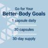 Life Extension Body Trim and Appetite Control, Lemon Verbena, Hibiscus, Healthy Weight, Promotes Satiety, Weight Management, Gluten Free, Non-GMO, 1-Daily, Vegetarian, 30 Capsules
