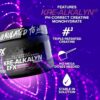 EFX Sports Kre-Alkalyn EFX Powder | pH Correct Creatine Monohydrate Powder Supplement | Strength, Muscle Growth & Performance | 55 Servings (Blue Frost)