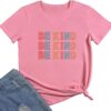 BLACKMYTH Women Cute Graphic T Shirts Short Sleeve Tees