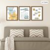Outus 9 Pieces Mental Health Posters Anxiety Therapy Motivational Poster Psychologist Counselor Inspirational Posters Positive Quotes Wall Decor Classroom for Home Office, 8 x 10 Inch(Retro Style)