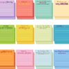 Yinder 24 Pcs Employee Appreciation Sticky Notes Thank You Gifts Bulk Note Pads with Sayings Teacher Gift Mini Pocket Inspirational Notepads for Coworker Office Supply 3 x 3''(Pastel,Thanks)