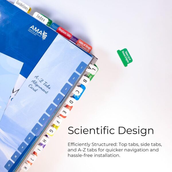 Index Tabs for ICD-10-CM 2025 The Complete Official Codebook - Easy Navigation for Medical Coding Books (for AMA Version)
