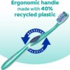 Colgate 360 Whole Mouth Clean , Medium Toothbrush for Adults, 4 Pack, Packaging May Vary