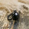 Karelian Heritage Regular Shungite Bracelet and Sphere Set for Crystal Root Chakra Balancing Reiki | Raw Stone Bracelet and Sphere Set | Relaxation Gift Set for Meditation S009