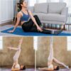 Jspupifip 10 Pairs Pilates Socks with Grips for Women, Pilates Crew Socks Bulk Non Slip Yoga Socks Home Hospital Grippy Socks for Yoga Pilates Barre Workout