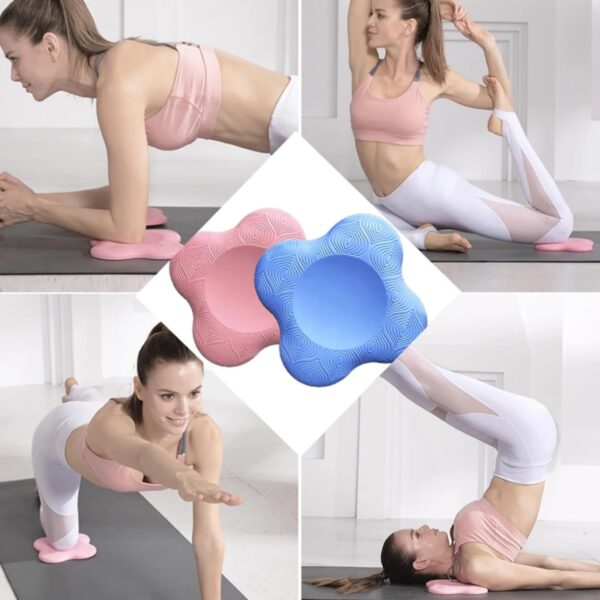 2 packs Yoga Knee Pad Cushion Extra Thick for Knees Elbows Wrist Hands Head Foam Pilates Kneeling pad Yoga Knee Cushion Thick Exercise Pads for Knees Elbows Wrist Hands Head Foam Pilates Kneeling pad，Support Foam Pads for Women and Men