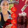 71fL7p5yL._AC_SL1500_.jpg Hydration + Energy Sugar-Free Powder Packets Electrolyte Agua Fresca Drink Mix, Caffeine & Theanine Hibiscus 15 Single Serve Sticks Low Calorie, Natural Colors & Flavors
