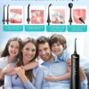 Water Flosser, Water Dental Flosser for Teeth Pick: COSLUS 10 Levels Smooth Control Portable Rechargeable Oral Irrigator Cordless Waterproof, 300ML Electric Flossing Cleaner Deep Cleaning 2025 Upgrded