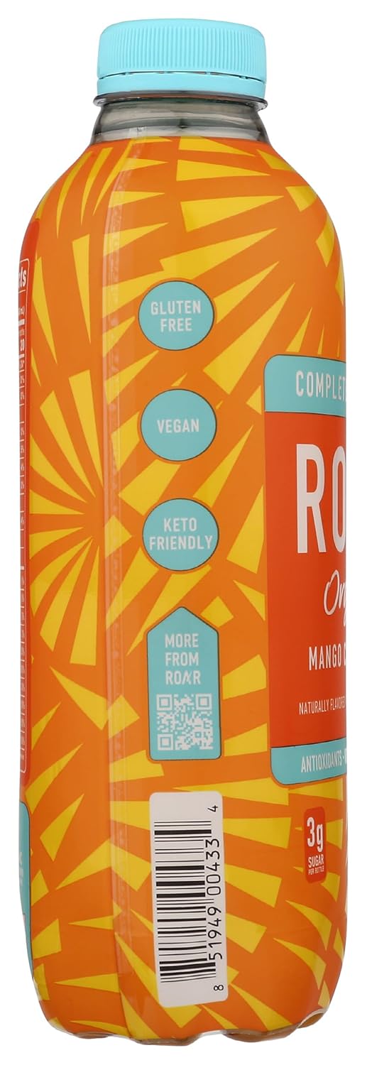 Roar, Water Electrolyte Clementine Mango, 16.9 Fl Oz