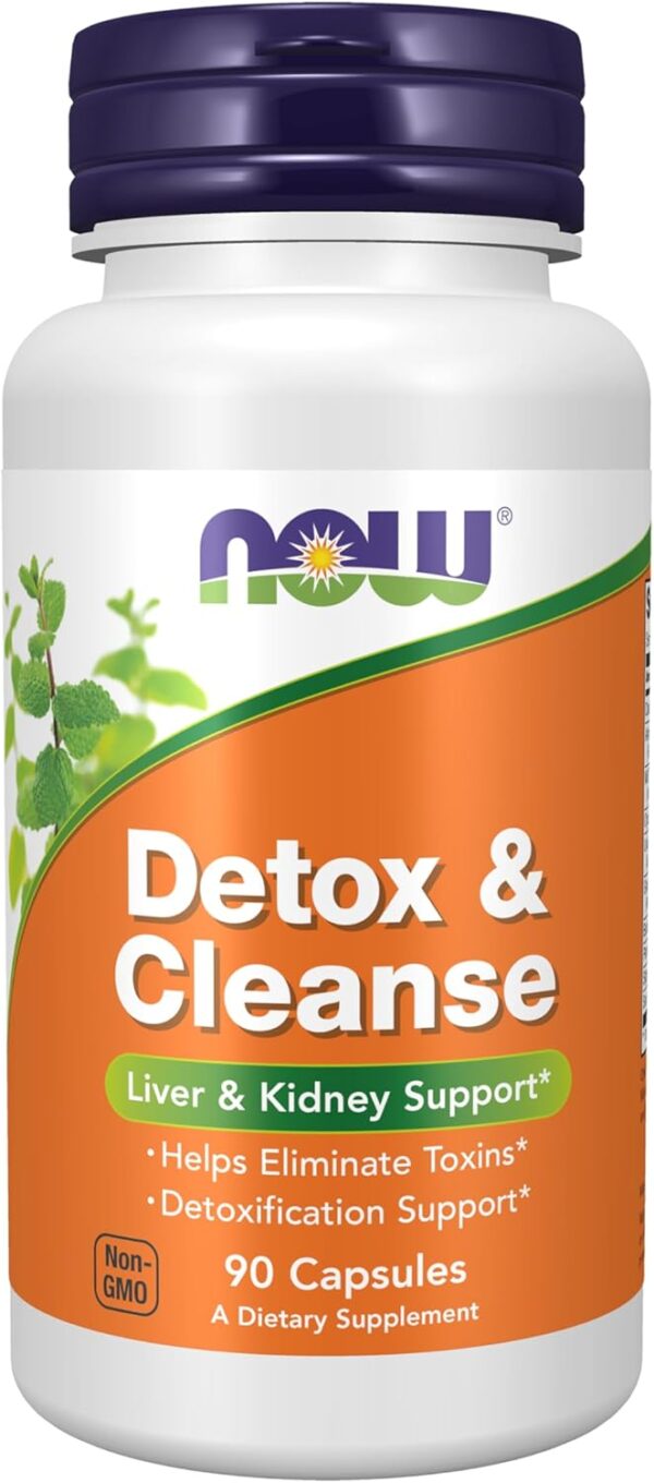NOW Supplements, Detox and Cleanse, 90 Veg Capsules, Liver and Kidney Support