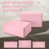 Yoga Block, Yoga Blocks 2 Pack, Sturdy Yoga Foam Blocks, High Density & Non Slip Dance Blocks for Stretching and Toning, Fitness Accessories for Stability & Balance