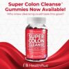 Health Plus Super Colon Cleanse 15 Day Supply of Gentle Gut Cleanse Detox, Psyllium Husk, Probiotics for Constipation Relief & Digestive Support, 60 Capsules