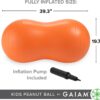 Active Seat Peanut Shaped Bounce Desk Chair -Exercise Yoga Balance Sitting Ball - Sensory Toys- Flexible Seating, Wiggle Seat for Boys and Girls
