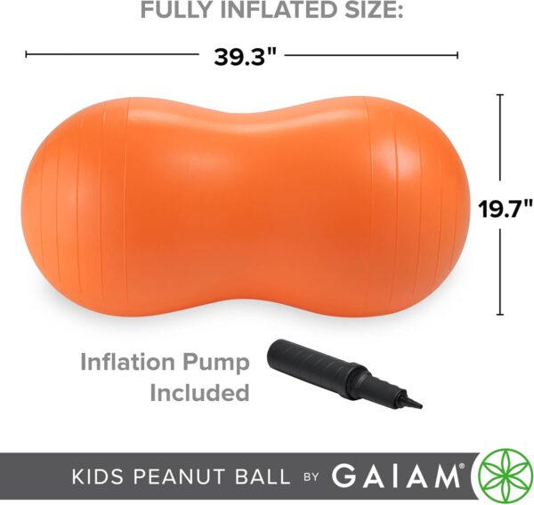 Active Seat Peanut Shaped Bounce Desk Chair -Exercise Yoga Balance Sitting Ball - Sensory Toys- Flexible Seating, Wiggle Seat for Boys and Girls