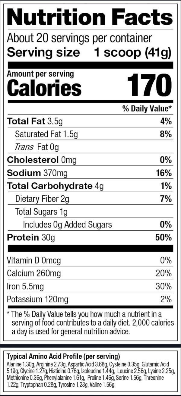 Vega Premium Sport Protein Vanilla Protein Powder, Vegan, Non GMO, Gluten Free Plant Based Protein Powder Drink Mix, NSF Certified for Sport, 29.2 oz, Packaging may vary