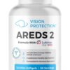 AREDS 2 Eye Vitamin & Mineral Supplement for Ocular Health, Lutemax 2020 with Natural Eye Institute AREDS 2 Study Ingredients Lutein, Vitamin C, & Zeaxanthin, 120 Mini Softgels
