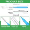 250 Pcs Interdental Brush for Braces Disposable Braces Flossers Dental Picks Floss Toothpick Dental Teeth Flossing Head Oral Hygiene Flosser Toothpick Soft Cleaning Tool (Lovely Color)