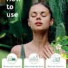 Shower Steamers Aromatherapy - Valentine's Day Gift for Women, Gift Box of 6 Premium Shower Bombs with Essential Oils, Relaxing Home Spa, Stocking Stuffers for Family, Green