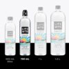 LIFEWTR Premium Purified Water, pH Balanced with Electrolytes, 100% recycled plastic bottles, 23.7 Fl Oz Flip Cap Bottles, 700 mL (Pack of 12)
