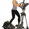 71gD9CUiYZL._AC_SL1500_.jpg Sunny Health & Fitness Programmable 16 Electro-Magnetic Elliptical Cross Trainer Exercise Machine, Full-Body Cardio Equipment w/ 24 Pre-Built Workouts, 330LB Capacity,Optional Free SunnyFit App Link
