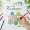 Harloon 20 Pcs Calming Corner Classroom Posters Mental Health Posters Therapy Office Feelings Chart Home Preschool Classroom Decorations for Teachers Elementary Educational Posters for Kids(Greenery)
