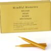 30 Mindful Meditation Candles - Refill Set for 1 Month Supply, Thirty Days of Mediation Prayer Reflection - Candle Holder Not Included