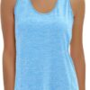 Aeuui Womens Workout Tops Open Back Racerback Tank Tops Sleeveless Yoga Athletic Running Shirts Gym Clothes for Women