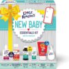 Little Remedies, New Baby Essentials Kit, 6 Newborn Essentials, Saline Nasal Spray, Gas Relief Drops, Gripe Water, Fever Reliever, & Diaper Ointment
