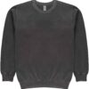 403 Pigmented Dyed Crewneck Pullover Sweatshirt Soft Handfeel 3 End Fleece 80% Cotton 20% Poly 9.5 Oz 340 GSM