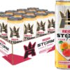 REIGN Storm, Strawberry Apricot, Fitness & Wellness Energy Drink, 12 Fl Oz (Pack of 12)