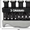 D'Addario Accessories Hand Exerciser–Improve Dexterity and Strength in Fingers, Hands, Forearms- Adjust Tension Per Finger– Simulated Strings Help Develop Calluses- Comfortable Conditioning