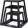 Rage Fitness Steel PlyoBox12-18-24-30Inch High Anti-SlipPlyometric JumpBoxes For Agility,Stamina And Conditioning StrengthTraining(Sold Individually)Plyometric Platform Step Up Box Jump For Home & Gym