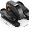 OLIXIS Under-Desk Elliptical Machine–Compact & Quiet Mini Pedal Exerciser with Adjustable Speed, LED Display, Portable Fitness Solution for Home or Office Workouts