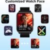 BENIO Smart Watchs for Men Fitness Tracker Pedometer Watch Heart Rate Monitor Android Smart Watch for iPhone Compatible