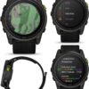 Wearable4U Garmin Enduro 3 – 51 mm, Solar, Sapphire, Ultraperformance GPS Smartwatch, Carbon Gray DLC Titanium with Black UltraFit Nylon Strap White Earbuds Bundle