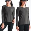 NELEUS Women's Athletic Workout Shirts Long Sleeve Running Yoga Tops